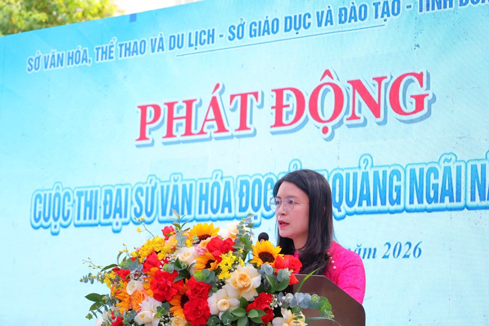 Lan tỏa văn hóa đọc từ Ngày Sách và Văn hóa đọc Việt Nam 2026 tại Quảng Ngãi - ảnh 5