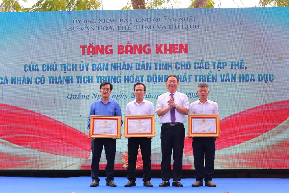 Lan tỏa văn hóa đọc từ Ngày Sách và Văn hóa đọc Việt Nam 2026 tại Quảng Ngãi - ảnh 6