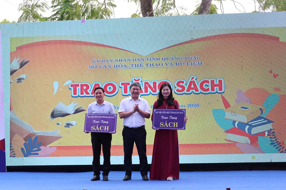 Lan tỏa văn hóa đọc từ Ngày Sách và Văn hóa đọc Việt Nam 2026 tại Quảng Ngãi - ảnh 3