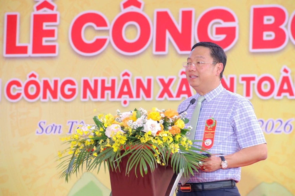 Sơn Tây đón nhận danh hiệu xã An toàn khu – ghi dấu vùng đất căn cứ cách mạng anh hùng - ảnh 2