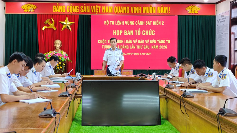 Lan tỏa sức mạnh bảo vệ nền tảng tư tưởng của Đảng trong lực lượng Cảnh sát biển - ảnh 1