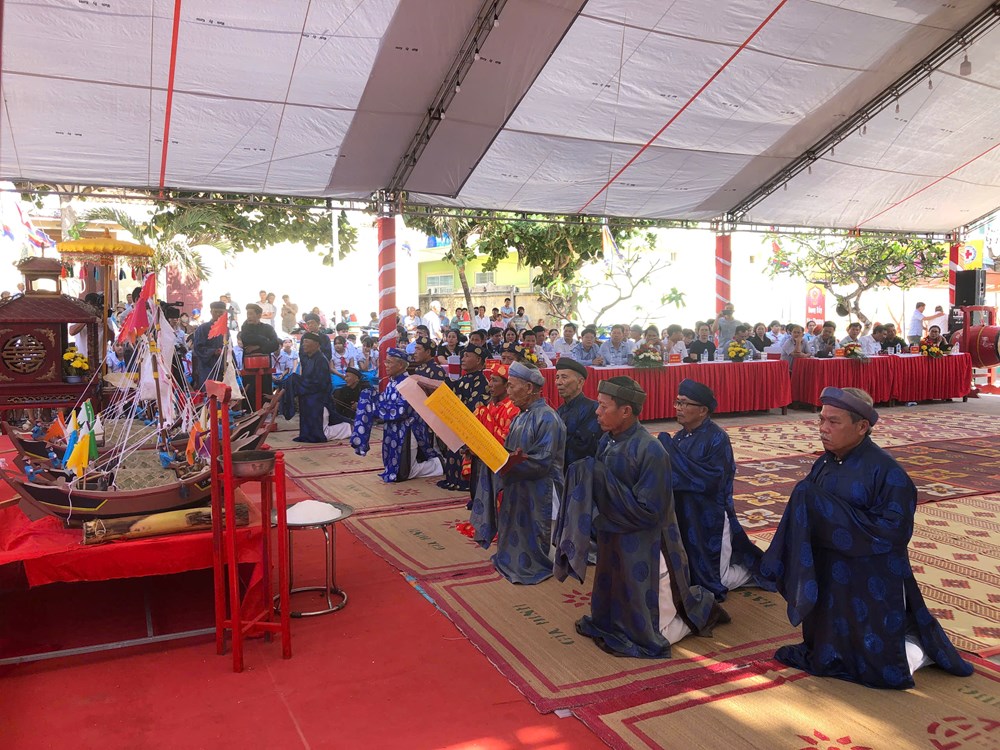 Trang nghiêm Lễ Khao lề thế lính Hoàng Sa, tri ân hùng binh giữ biển đảo - ảnh 1