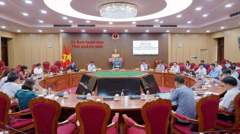 Quảng Ngãi sơ kết 1 năm vận hành mô hình chính quyền địa phương hai cấp - ảnh 1