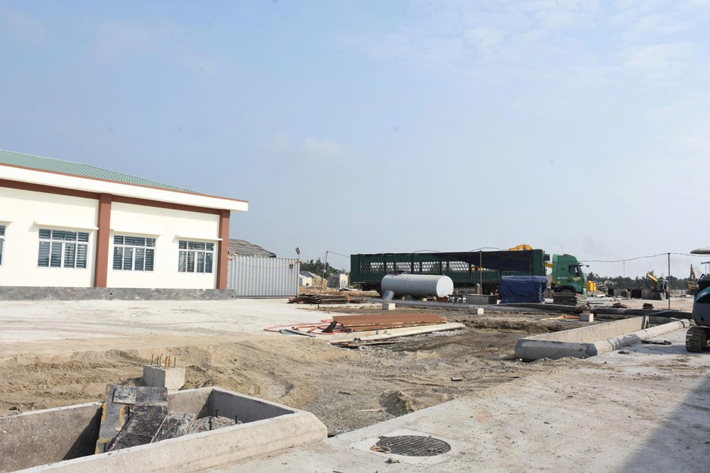 Đẩy nhanh tiến độ khu neo đậu tránh trú bão Tịnh Hòa - ảnh 3