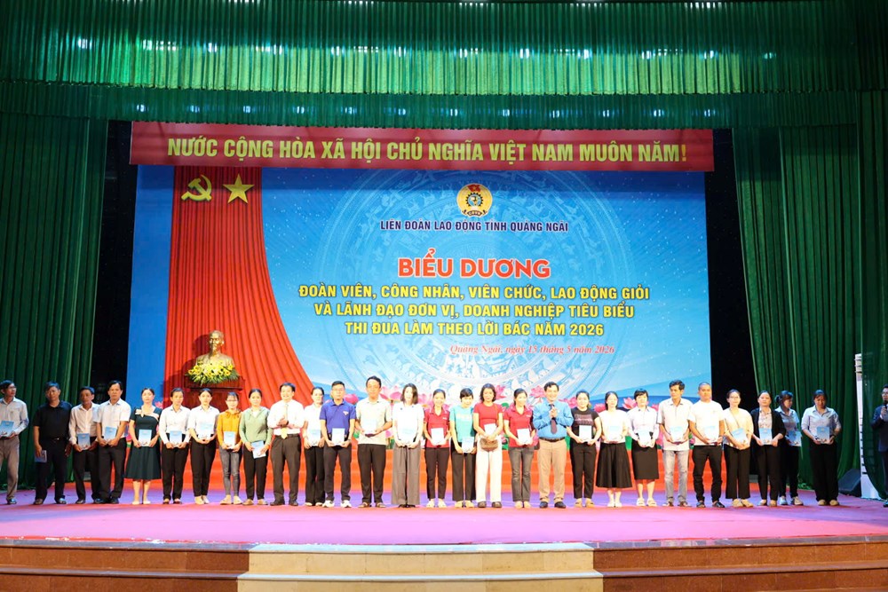 Quảng Ngãi biểu dương những điển hình lao động giỏi làm theo lời Bác - ảnh 8