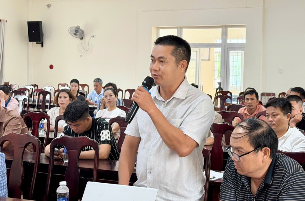 Đối thoại cùng hộ kinh doanh, hướng đến phát triển du lịch biển Châu Tân bền vững - ảnh 3