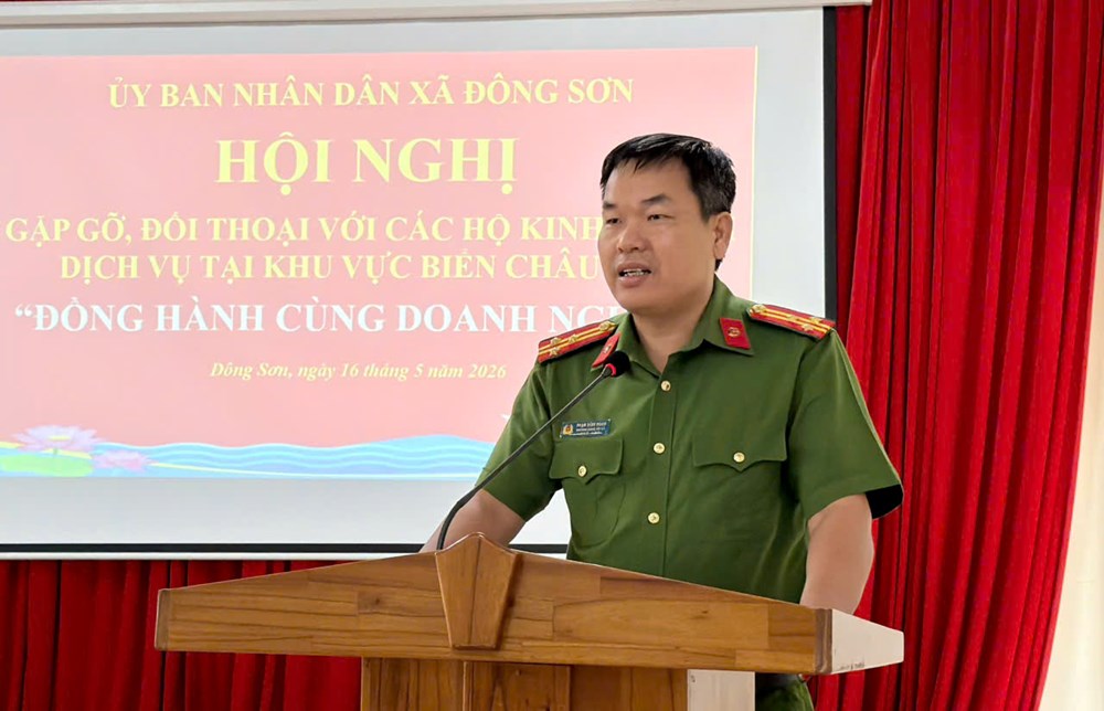 Đối thoại cùng hộ kinh doanh, hướng đến phát triển du lịch biển Châu Tân bền vững - ảnh 4