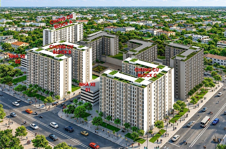 Quảng Ngãi khởi động dự án nhà ở xã hội vốn đầu tư 1.092 tỉ đồng - ảnh 2