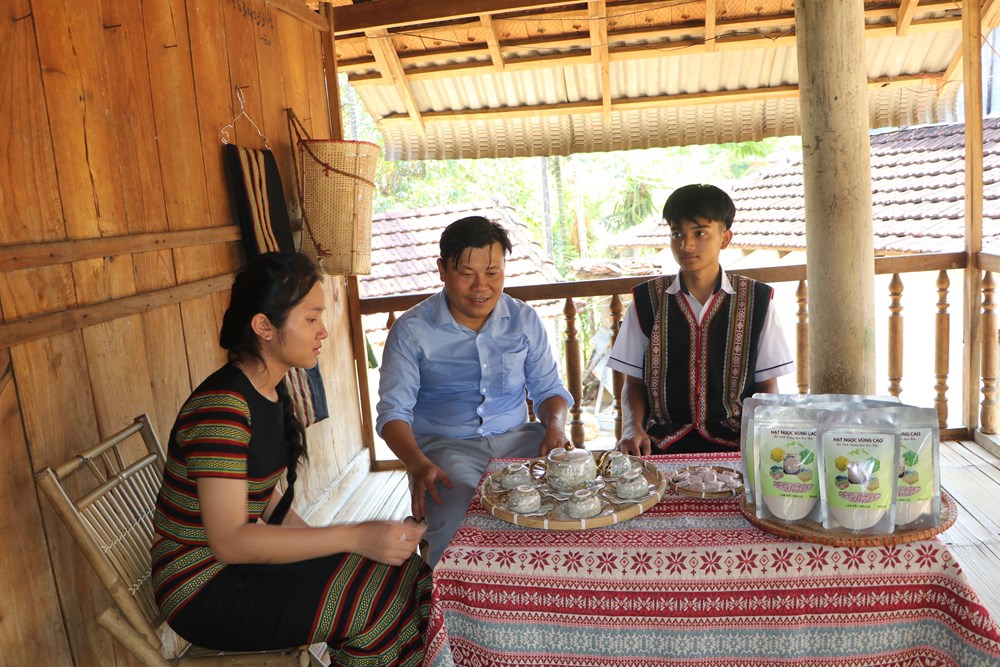 Học sinh đồng bào Ca Dong “đánh thức” giá trị lúa rẫy đại ngàn - ảnh 4