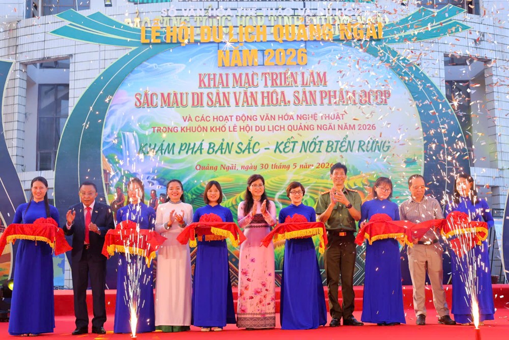 “Khám phá bản sắc - Kết nối biển rừng” qua sắc màu di sản Quảng Ngãi - ảnh 4