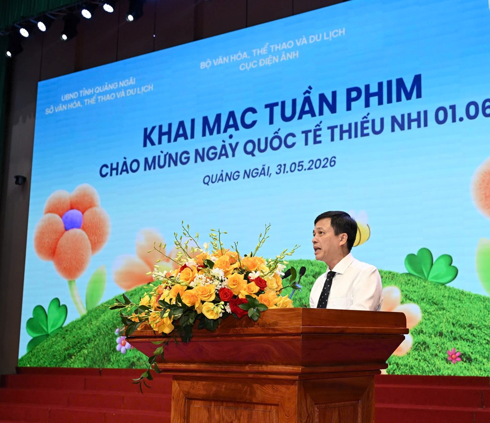 Quảng Ngãi khai mạc Tuần phim chào mừng Ngày Quốc tế Thiếu nhi 1.6 - ảnh 2