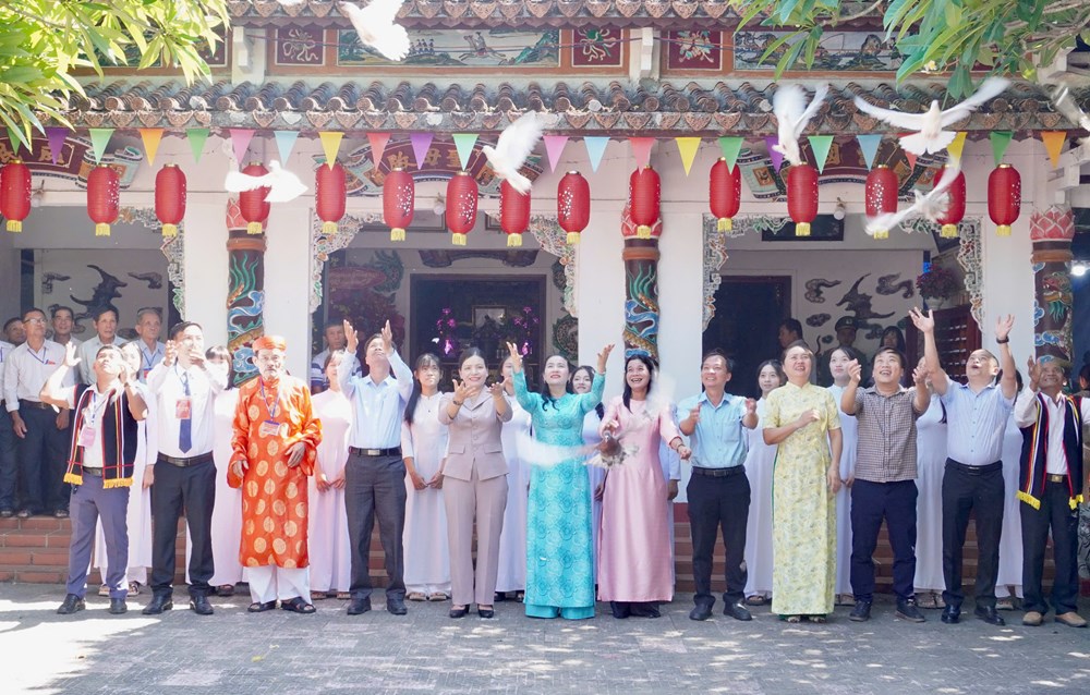 Trà Bồng khai hội Điện Trường Bà, tôn vinh di sản văn hóa phi vật thể quốc gia - ảnh 3