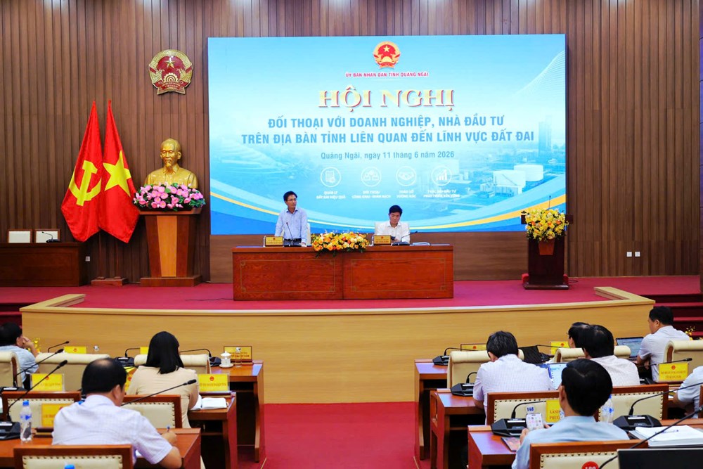 Quảng Ngãi đối thoại, gỡ khó về đất đai cho doanh nghiệp và nhà đầu tư - ảnh 8