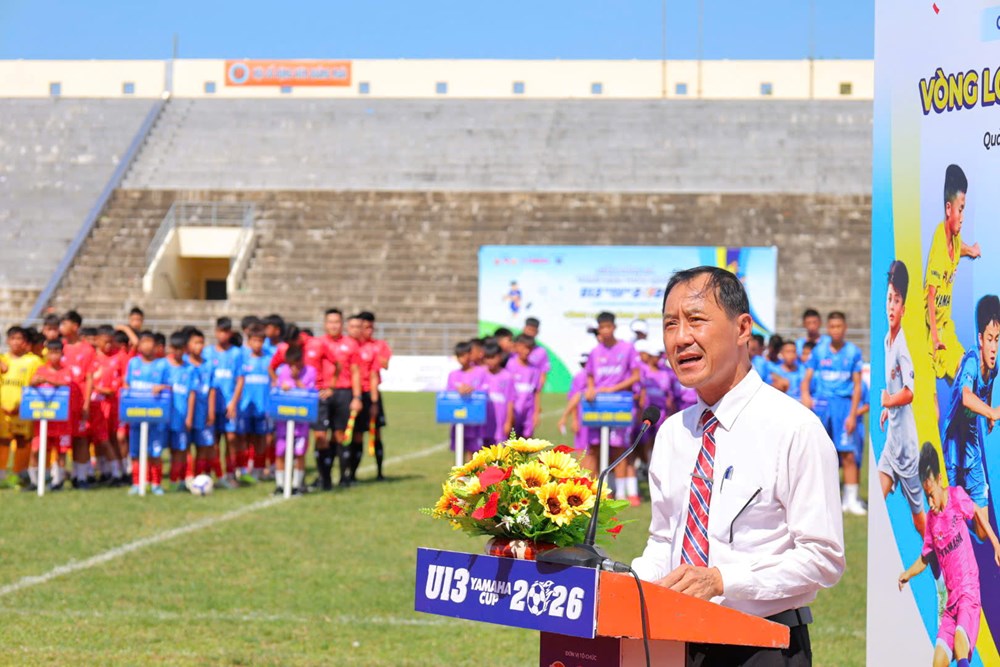 Khai mạc vòng loại Giải Bóng đá U13 toàn quốc tại Quảng Ngãi - ảnh 2