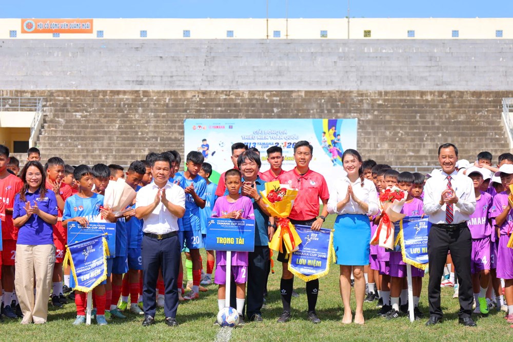 Khai mạc vòng loại Giải Bóng đá U13 toàn quốc tại Quảng Ngãi - ảnh 4
