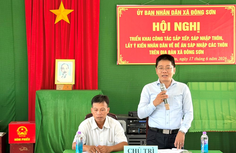 Chung sức sắp xếp thôn, kiến tạo diện mạo nông thôn mới - ảnh 1