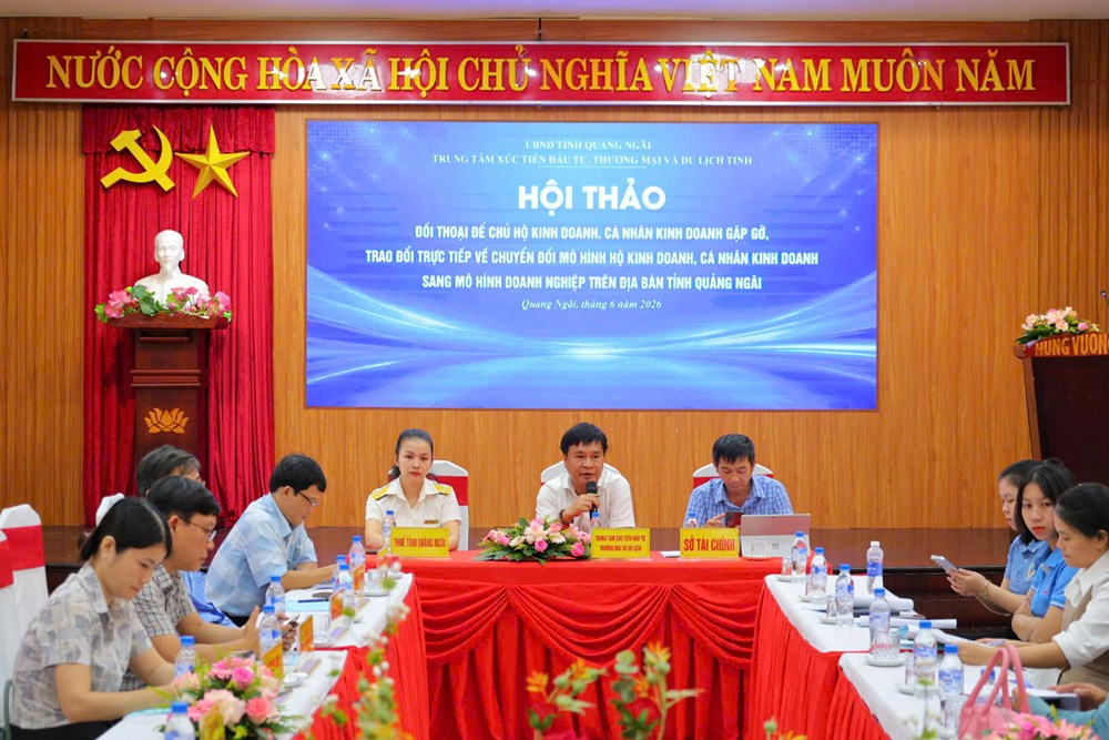 Quảng Ngãi đồng hành cùng hộ kinh doanh trên hành trình phát triển thành doanh nghiệp - ảnh 7