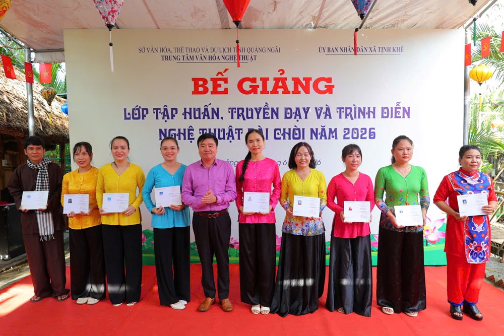 Tịnh Khê “đánh thức” di sản Bài Chòi để hút khách du lịch - ảnh 1