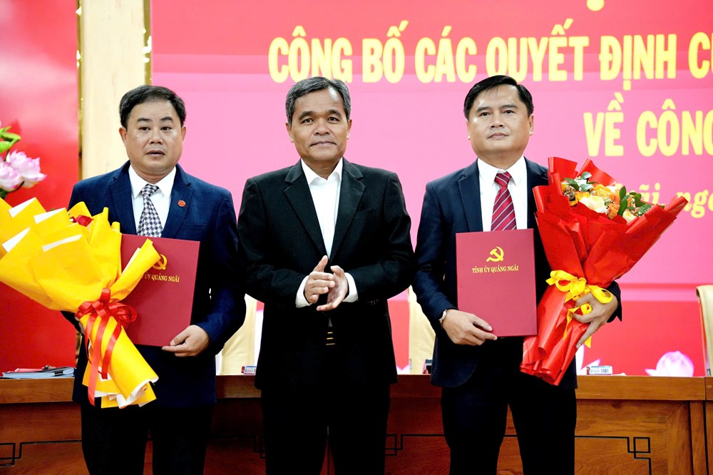 Quảng Ngãi công bố quyết định chuẩn y nhân sự UBKT Tỉnh ủy - ảnh 1