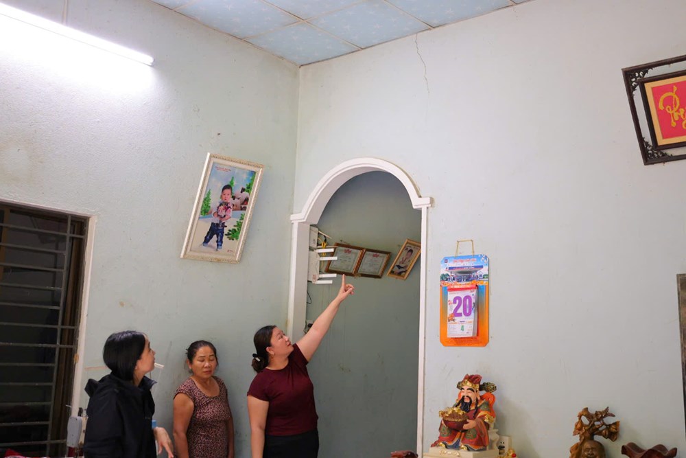 Nhiều hộ dân phường Đức Phổ kiến nghị xem xét lại bồi thường nhà nứt - ảnh 4