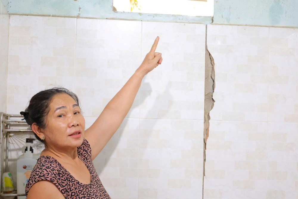 Nhiều hộ dân phường Đức Phổ kiến nghị xem xét lại bồi thường nhà nứt - ảnh 5