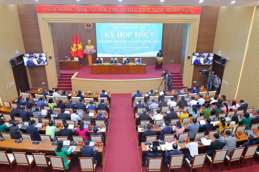 HĐND Quảng Ngãi khai mạc kỳ họp giữa năm, tạo động lực phát triển giai đoạn mới - ảnh 4