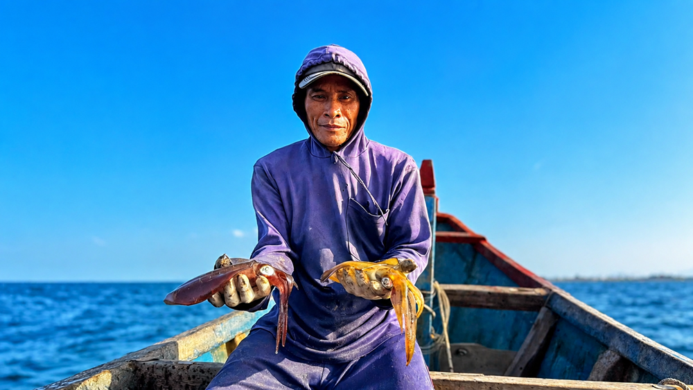 Chiếc bẫy tre giữ hồn nghề biển - ảnh 6