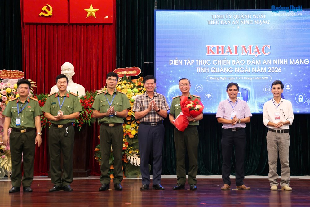 Quảng Ngãi diễn tập thực chiến, nâng cao năng lực bảo đảm an ninh mạng - ảnh 4