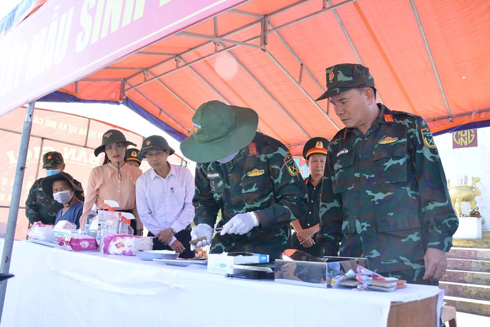 Quảng Ngãi đẩy nhanh tiến độ tìm kiếm, quy tập và xác định danh tính hài cốt liệt sĩ - ảnh 1