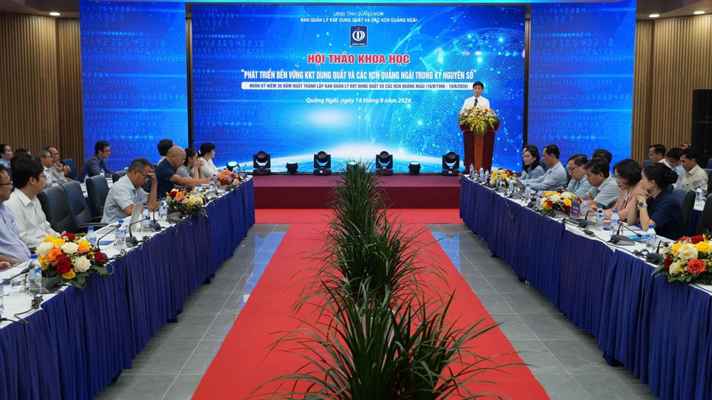 Dung Quất hướng tới hệ sinh thái công nghiệp xanh và đổi mới sáng tạo - ảnh 1
