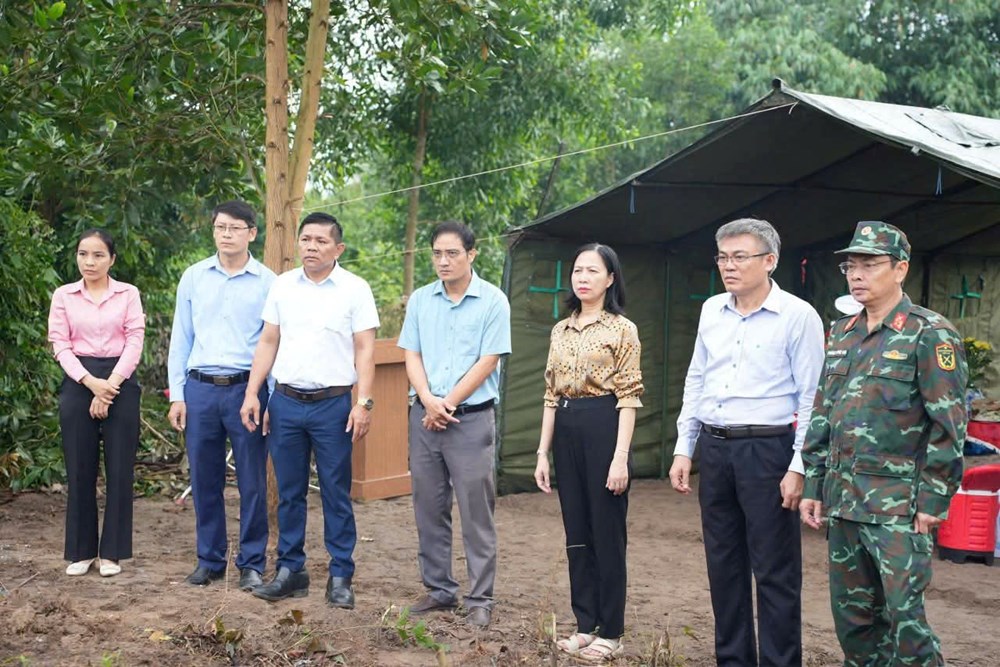 Quảng Ngãi: Cất bốc, quy tập hài cốt liệt sĩ tại Gò Tràm - ảnh 2