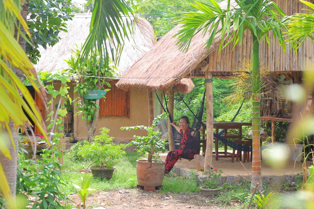Về Gò Cỏ ngủ nhà tranh, nghe biển kể chuyện - ảnh 6