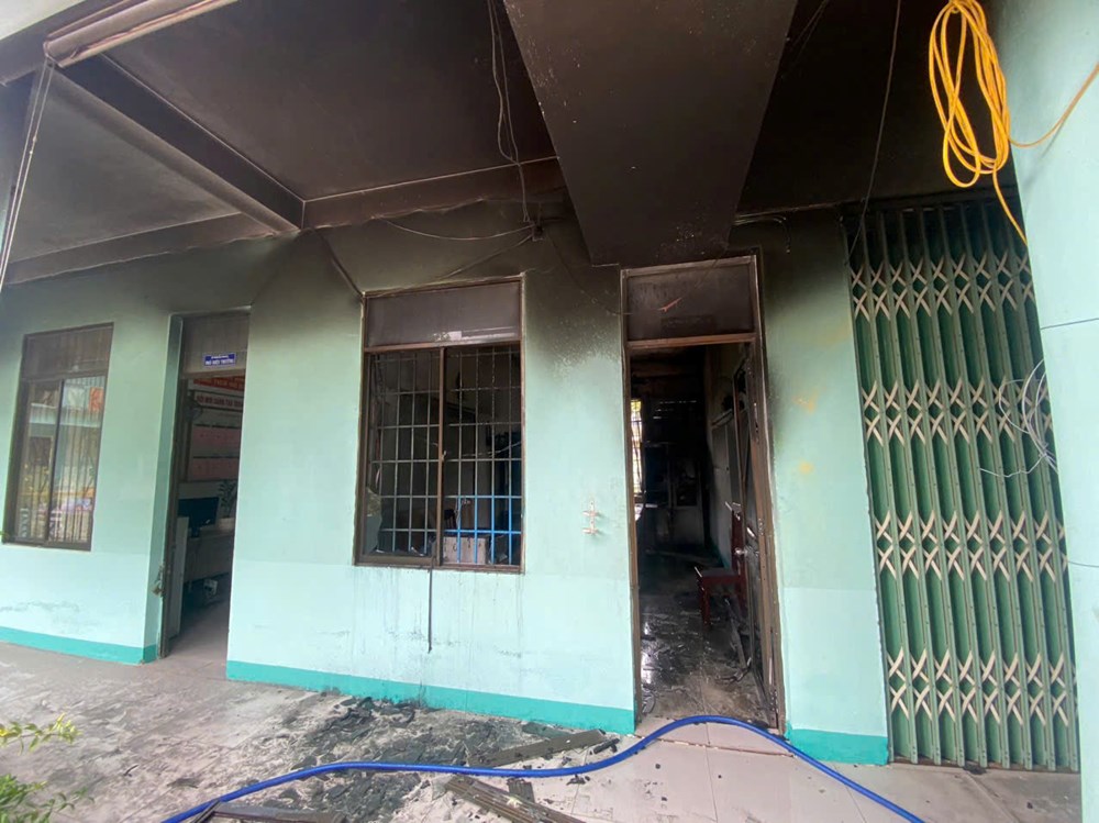 Cháy tại trường tiểu học, một phó hiệu trưởng tử vong - ảnh 3