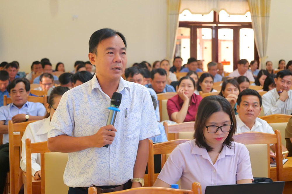 Quảng Ngãi tập huấn nghiệp vụ văn hóa cơ sở và công tác gia đình - ảnh 6