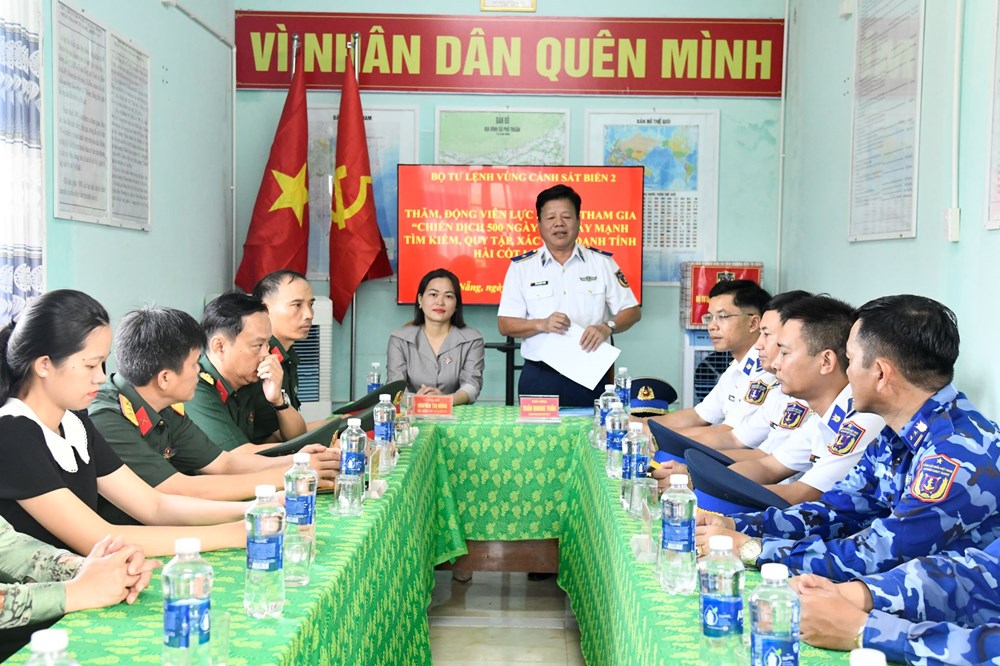 Cảnh sát biển đồng hành cùng hành trình tìm kiếm, xác định danh tính liệt sĩ - ảnh 4