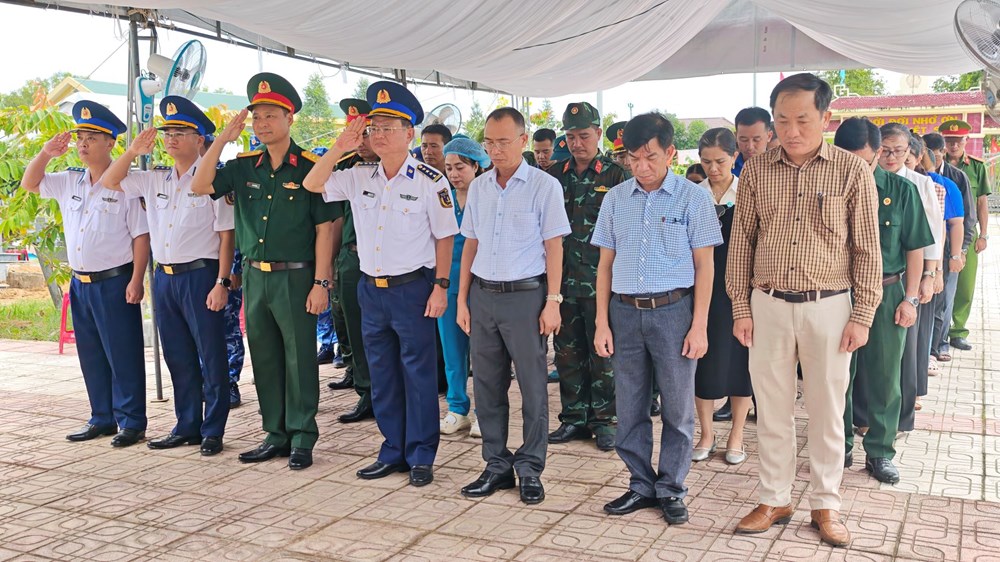 Cảnh sát biển đồng hành cùng hành trình tìm kiếm, xác định danh tính liệt sĩ - ảnh 1