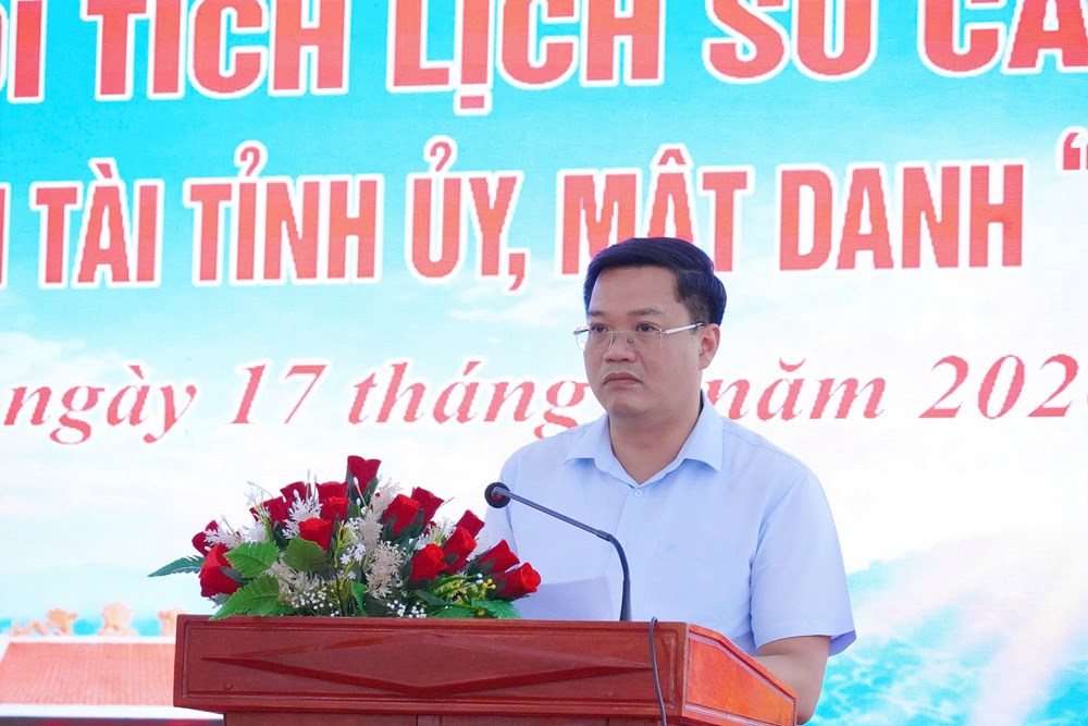 Đón nhận Bằng xếp hạng Di tích cấp tỉnh “Dượng Bảy” - ảnh 2