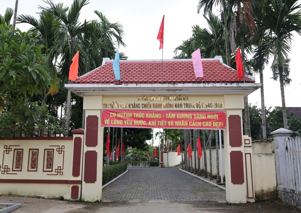 Địa chỉ đỏ lưu giữ kí ức về cụ Huỳnh Thúc Kháng - ảnh 1