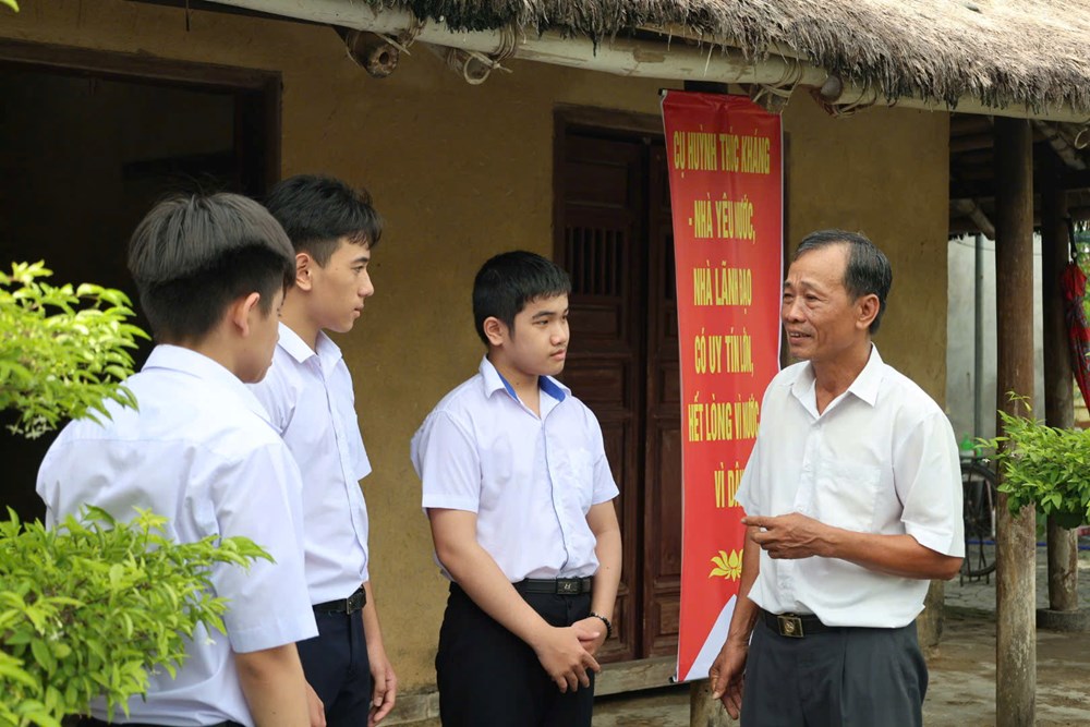 Địa chỉ đỏ lưu giữ kí ức về cụ Huỳnh Thúc Kháng - ảnh 2