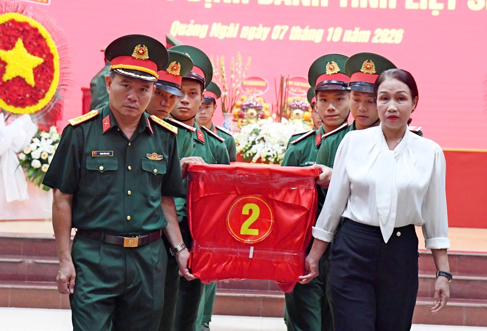 Quảng Ngãi bàn giao 2.219 mẫu sinh phẩm hài cốt liệt sĩ phục vụ giám định ADN - ảnh 3