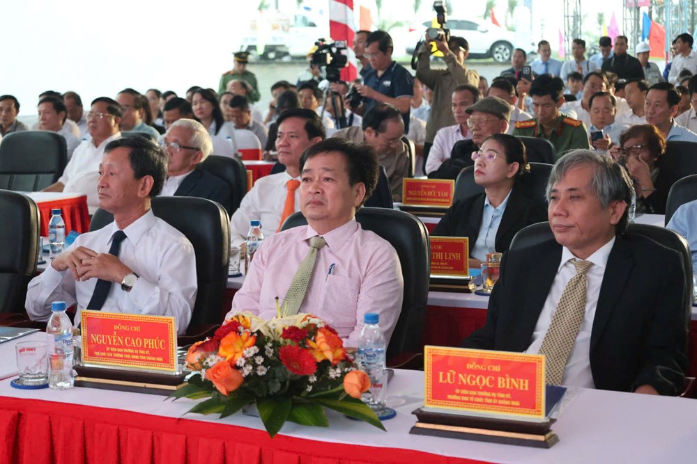 Quảng Ngãi khởi công cây cầu hơn 2.000 tỉ đồng trên sông Trà Khúc - ảnh 3