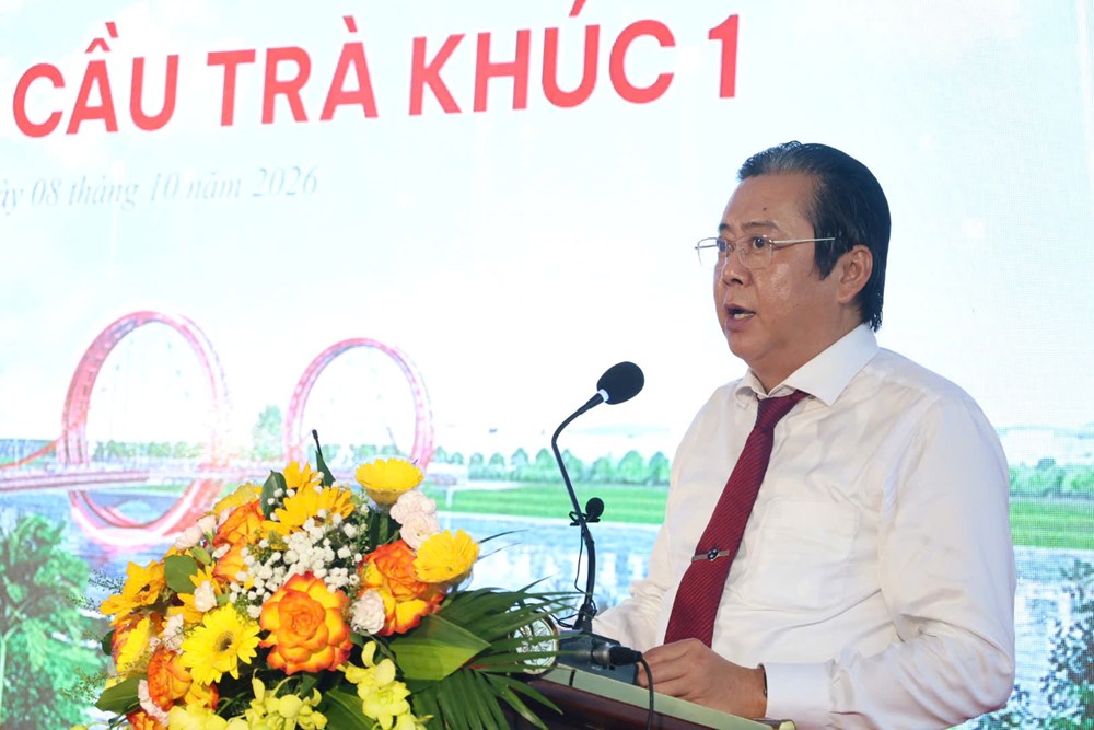 Quảng Ngãi khởi công cây cầu hơn 2.000 tỉ đồng trên sông Trà Khúc - ảnh 4