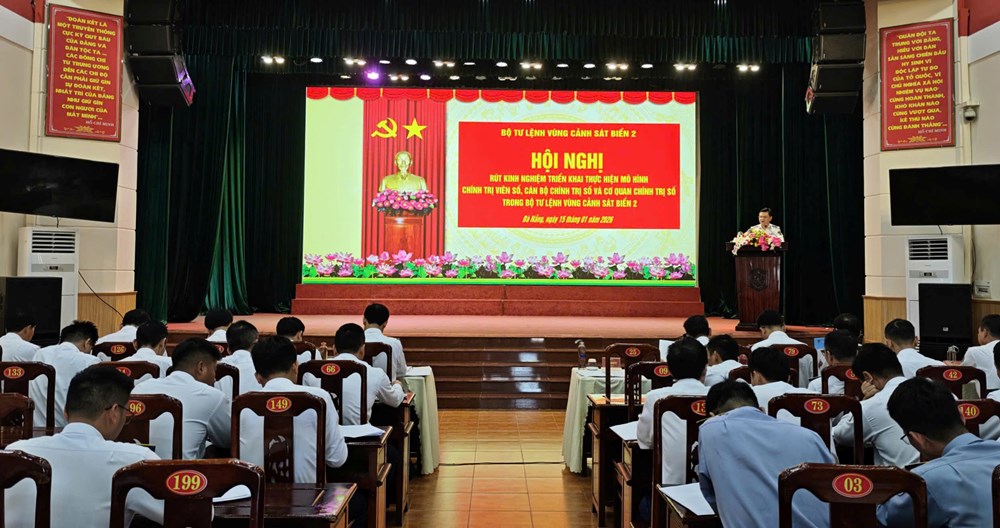 Bộ Tư lệnh Vùng Cảnh sát biển 2 đẩy mạnh chuyển đổi số, nâng cao hiệu quả điều hành - ảnh 1