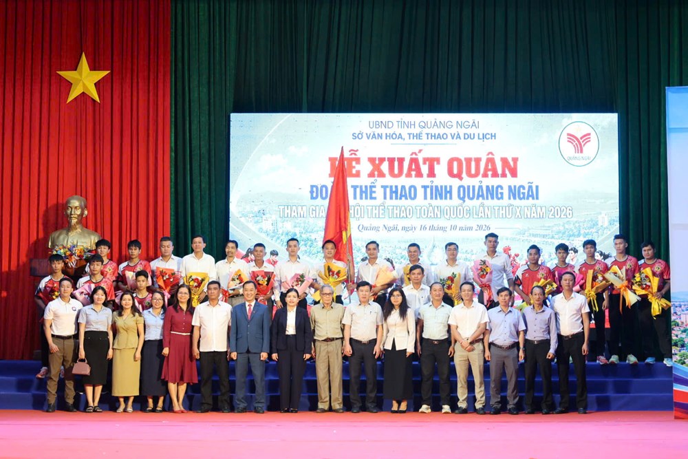 Quảng Ngãi đặt mục tiêu giành 45 huy chương tại Đại hội Thể thao toàn quốc 2026 - ảnh 7