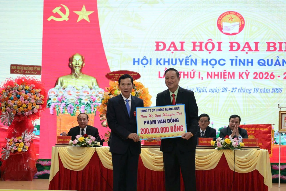 Hội Khuyến học tỉnh Quảng Ngãi đón nhận Huân chương Lao động hạng Ba - ảnh 3