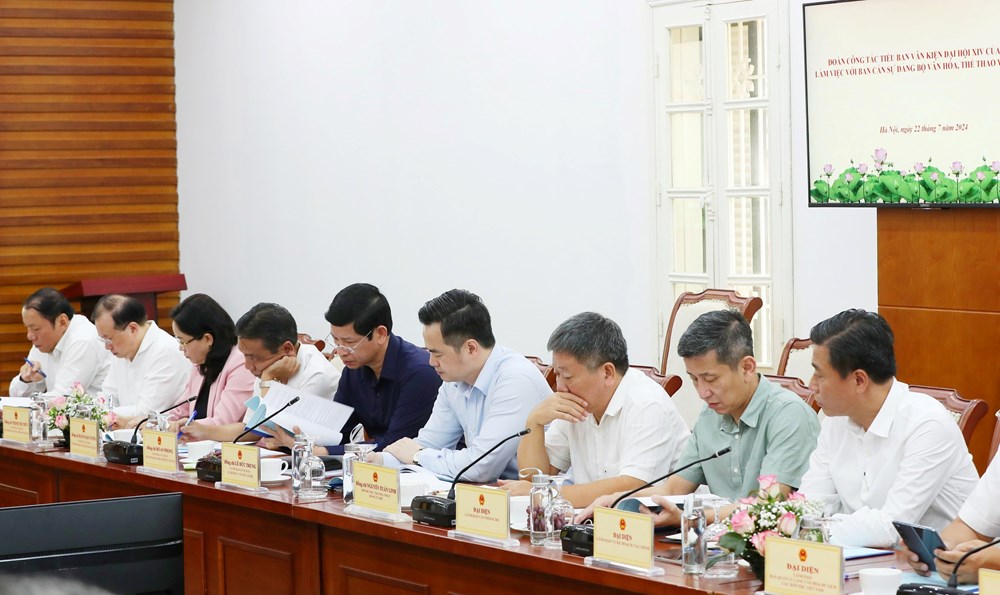 Quan tâm xây dựng các nguồn lực trong phát triển Văn hóa, Thể thao và Du lịch - ảnh 6