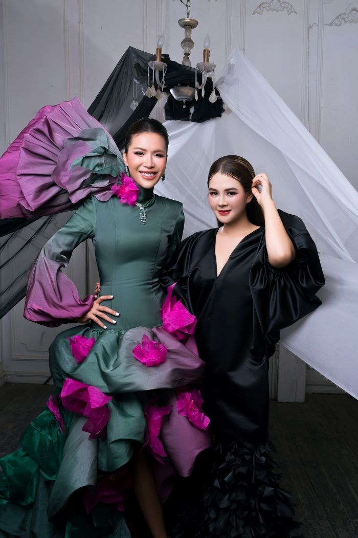 NTK Thạch Linh, Ngô Diễm Hương hội ngộ tại Fashion Show “Giao thời” - ảnh 2