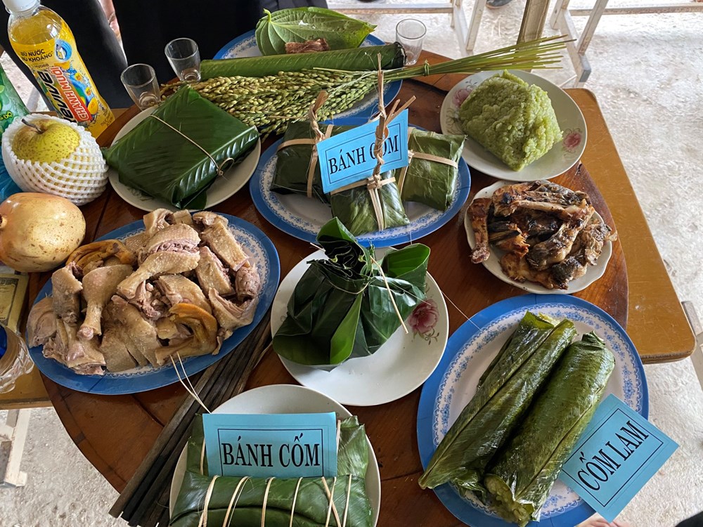 Lễ dâng cốm của người Tày Nghĩa Đô - ảnh 4