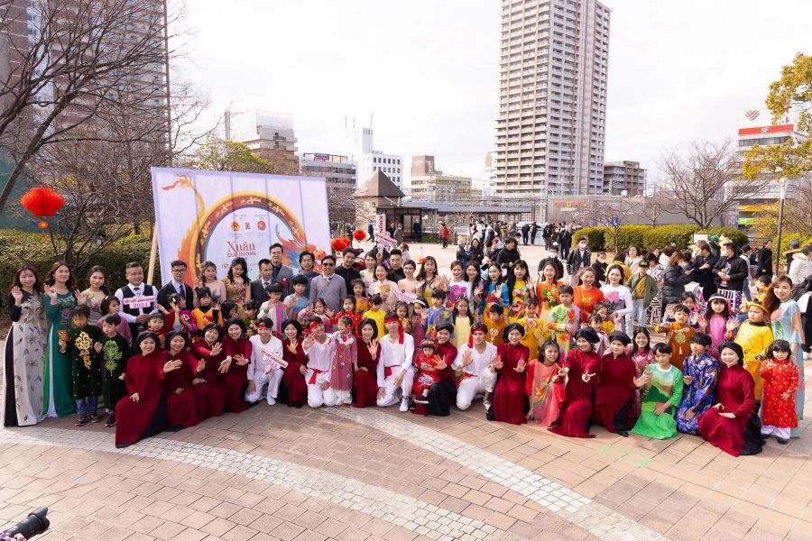 Thổi hồn dân tộc trong chuỗi sự kiện “Xuân quê hương - Tết Việt Amagasaki lần thứ 5” - ảnh 4