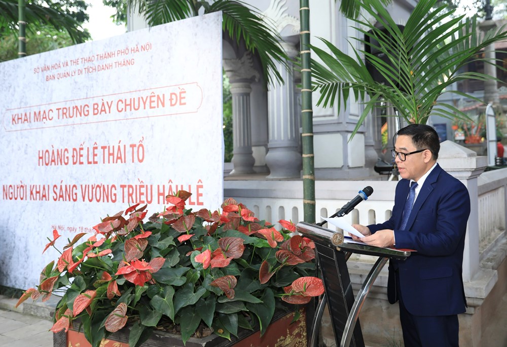Trưng bày “Hoàng đế Lê Thái Tổ - Người khai sáng vương triều Hậu Lê” - ảnh 3